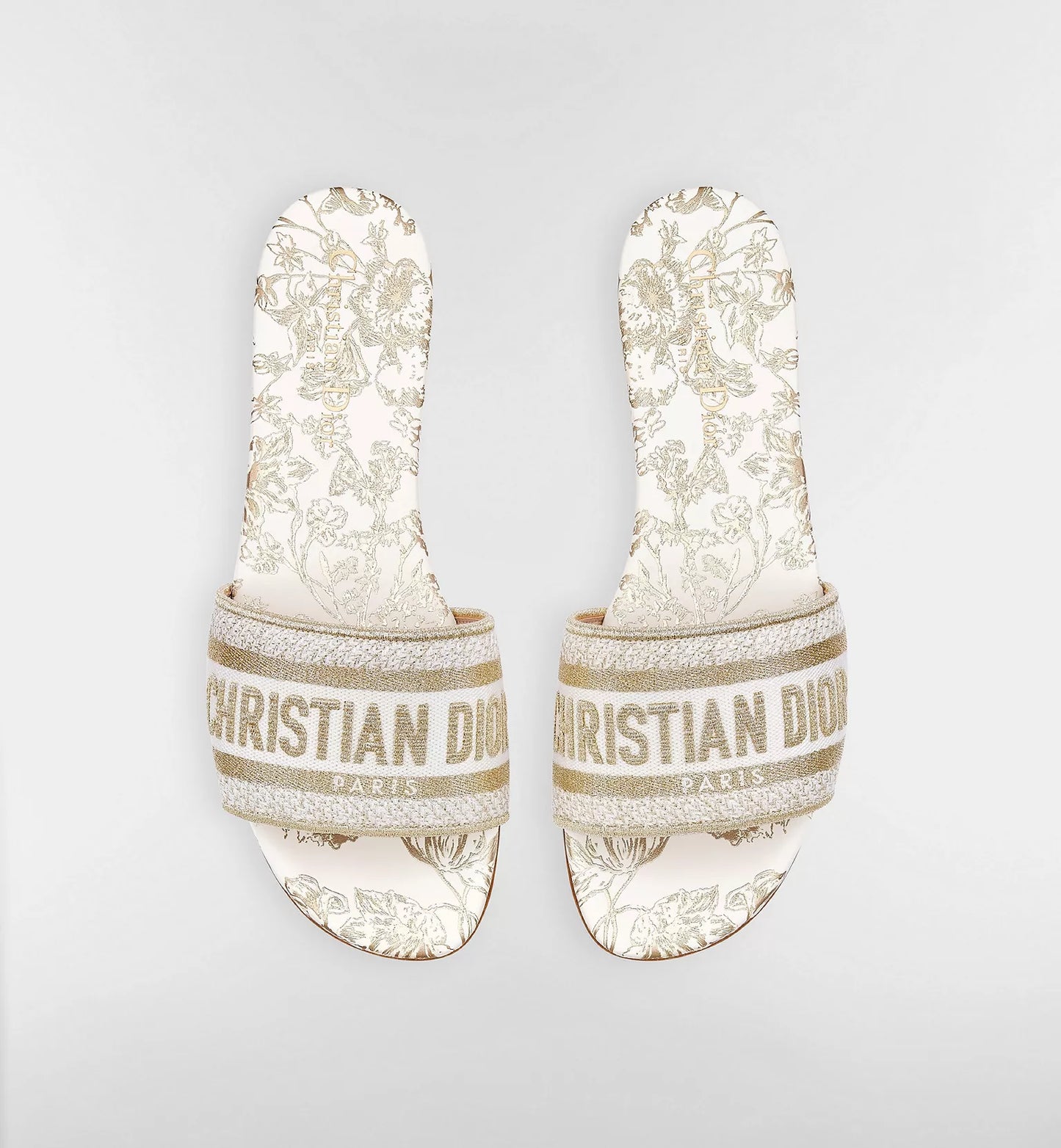 Dior Slippers White