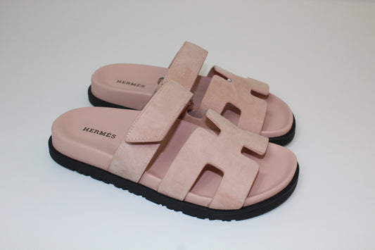 Hermes pink sandals