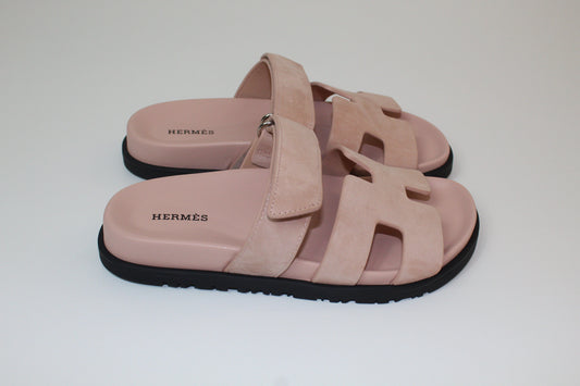 Hermes pink sandals